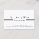 Search for gastroenterologist business cards Clinic