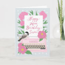 Search for sisters 70th birthday cards Flower