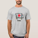 Search for ambulance tshirts Red cross
