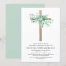 Search for botanical first communion invitations Modern