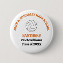 Search for volleyball badges Orange