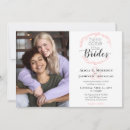 Search for here comes the bride invitations Blush pink