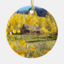Search for cabin christmas tree decorations Country