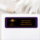 Search for halloween return address labels Purple