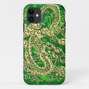 Search for green dragon iphone cases Gold