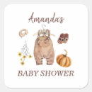 Search for fall color stickers Baby shower