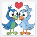 Search for love birds stickers Elegant