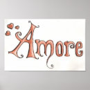 Search for amore posters Red