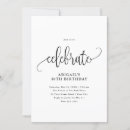 Search for birthday bridal shower invitations Minimalist