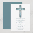 Search for online christening invitations Blue