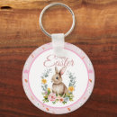 Search for easter bunny key rings Cute rabbit