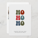Search for ho ho ho cards Typography