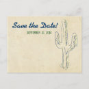 Search for cactus save the dates Western