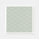 Search for sage green napkins Modern
