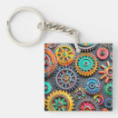 Search for mechanical gears key rings Mechanics