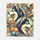 Search for siberian husky blankets Puppy