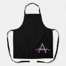 Search for purple and black aprons Girly