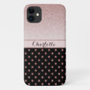 Search for rose gold polka dots iphone cases Glam