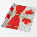 Search for made in canada gift wrap Red and white