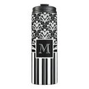 Search for black and white damask mugs Stylish
