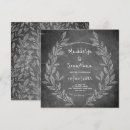 Search for chalkboard wedding invitations Boho