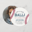 Search for play baseball invitations Boy