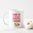 Search for thank you friend mugs Friendship