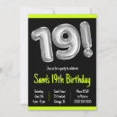 Search for 19th birthday invitations Teen