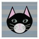 Search for green eyes black cat art Kitty