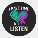 Search for mental health ribbon stickers Talk therapy