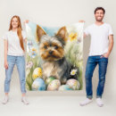 Search for easter eggs blankets Dog