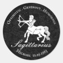 Search for vintage astrology stickers Sagittarius
