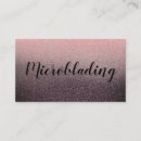 Search for microblading business cards Typography