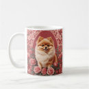 Search for pomeranian dog mugs Floral