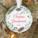 Search for our first as grandparents christmas tree decorations Wreath