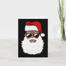 Search for african american santa seasonal cards Afro