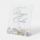 Search for recipe card signs Watercolor floral