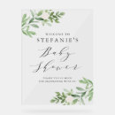 Search for greenery baby shower welcome signs Floral