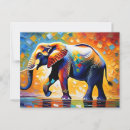 Search for elephant postcards Wildlife