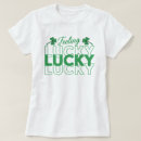 Search for feeling lucky tshirts Typography