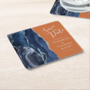 Search for orange blue save the dates Modern