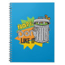 Search for sesame street characters notebooks Oscar the grouch