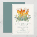 Search for beer bridal shower invitations Eucalyptus