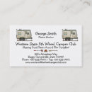 Search for camper business cards Camping