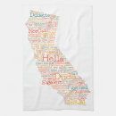Search for map tea towels California