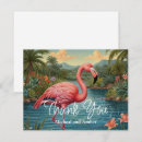 Search for flamingo thank you cards Retro