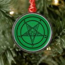Search for baphomet christmas tree decorations Pentagram