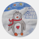 Search for snow penguin stickers Watercolor