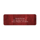 Search for red barn return address labels Western