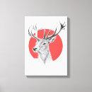 Search for deer stag canvas prints Wildlife